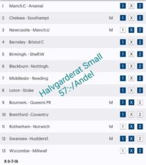 Andelar - Stryktipset (17/10): Mot Nästa Storvinst