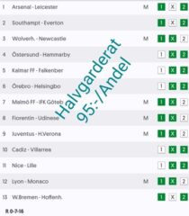 Andelar - Europatipset: Mot Nästa Storvinst