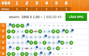 V64-Tips, Romme (8/9)