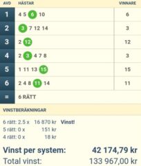 V64-Andelar (14/1): Mot Nästa Storvinst på V64