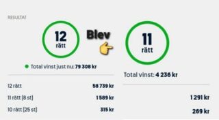 Nära Nära… När det blev en ny vinst på Europatipset