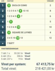 V86-Andelar: Mot Nästa Miljonvinst