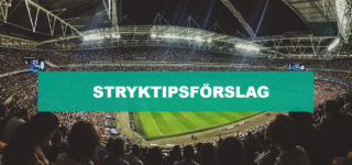 Stryktipsförslag 16/9 - Mot 13 rätt!