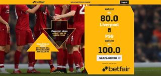 Liverpool – PSG Champions League 18/9 – Skyhöga odds!