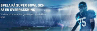 Super Bowl 2018 => Speltips + 100 kr Spel Gratis!