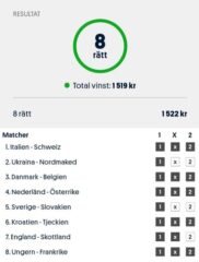 Ny Vinst Topptipset - Dags Idag Igen?