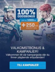 Frölunda – Djurgården Lördag 15 September 2018